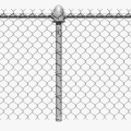 Hot dipped galvanized PVC coated chain link fencing